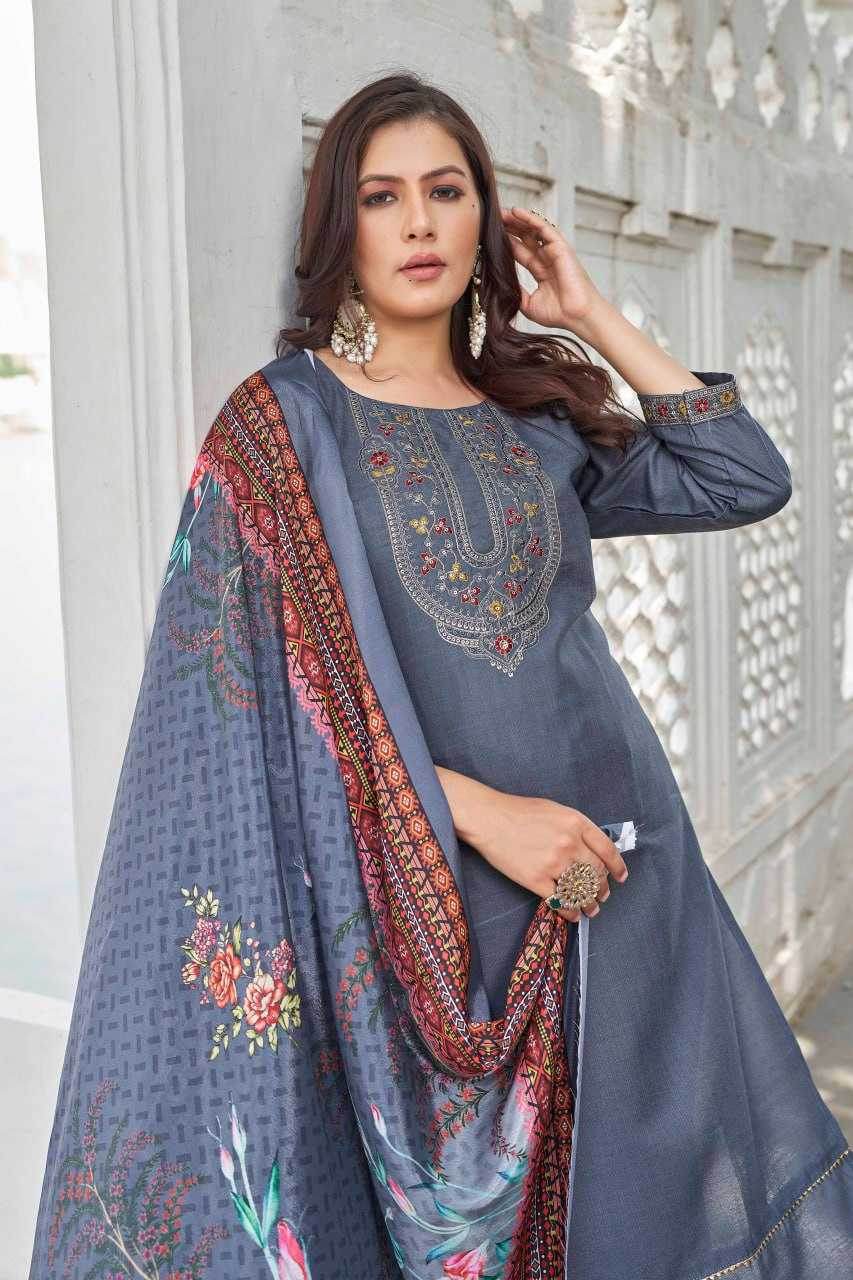 Cotton Straight Cut Suits - MYLUXURY LANE ENTERPRISE